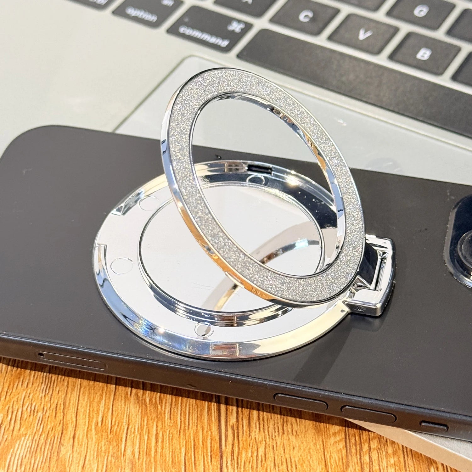 Suporte Anel Glitter para Celular