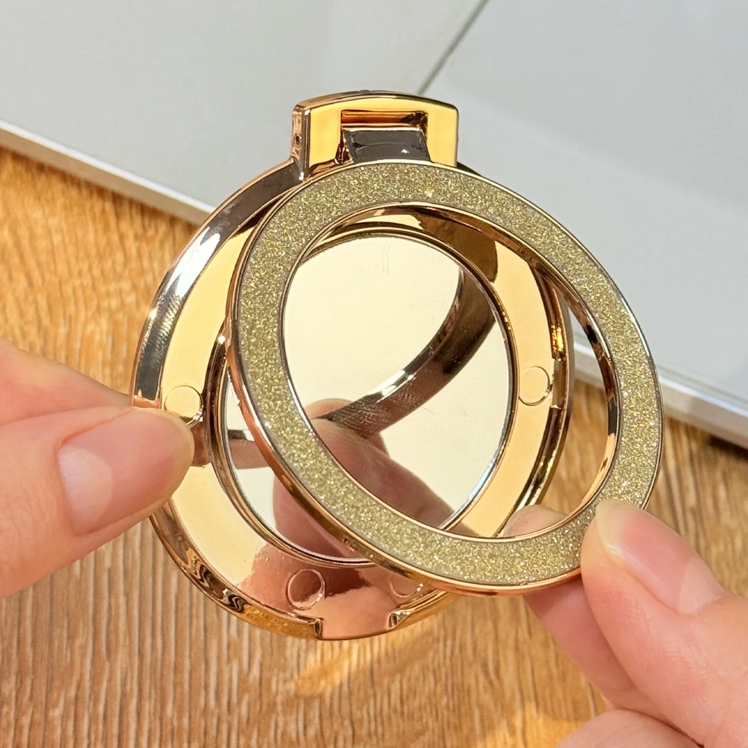 Suporte Anel Glitter para Celular